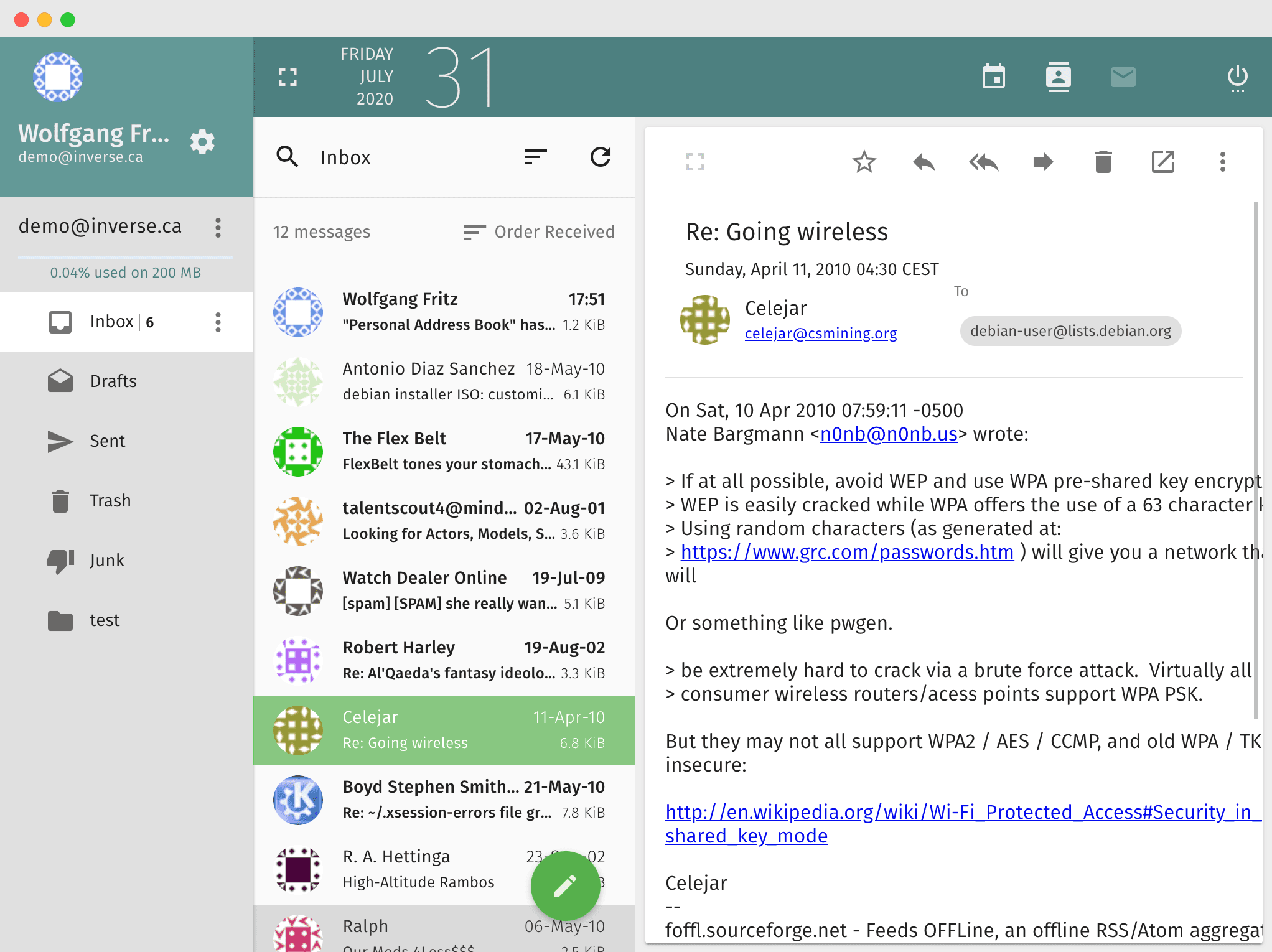 SOGo kontakthantering